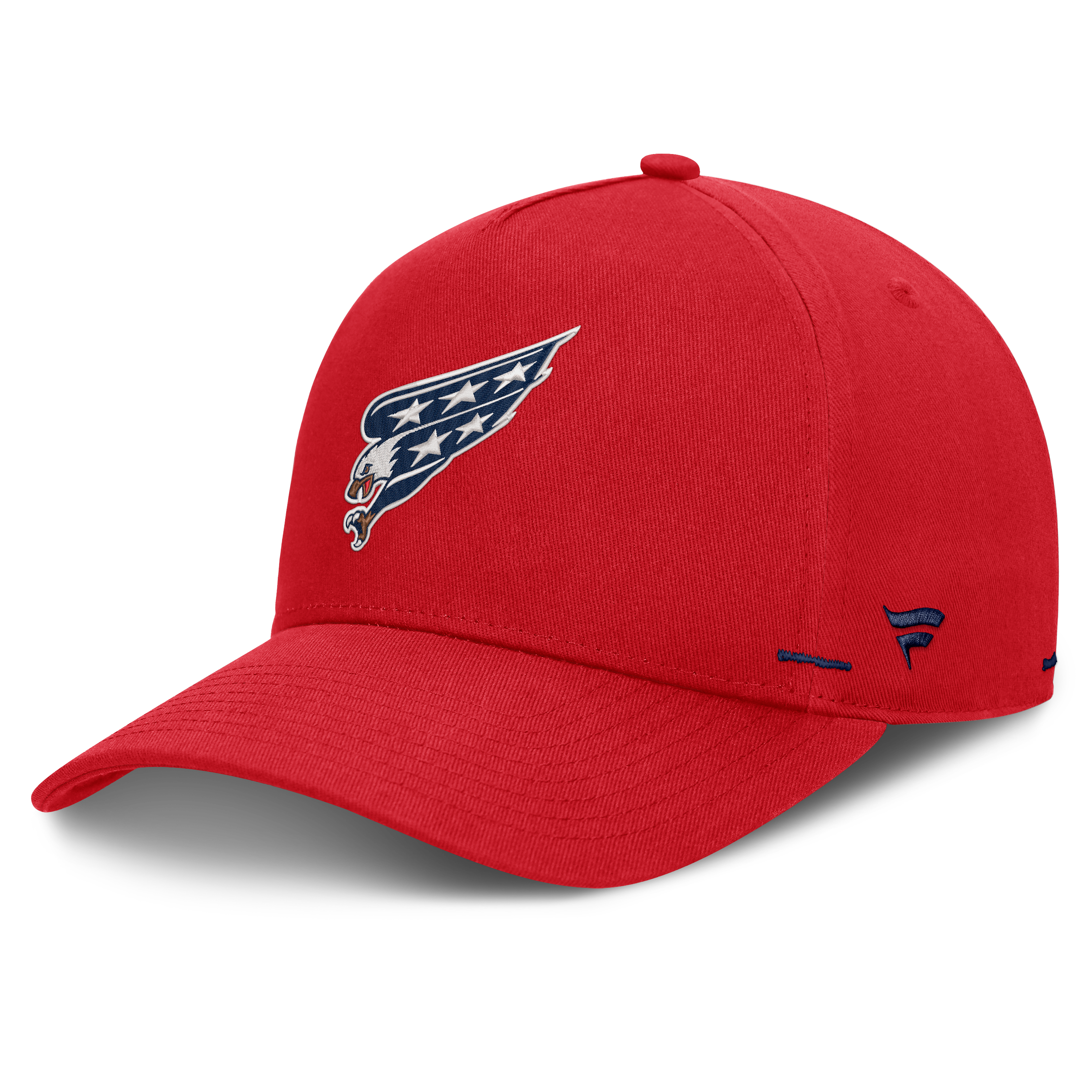 Casquette ajustable Fanatics rouge Washington Capitals Alternate Authentic Pro Rink A-Frame pour homme