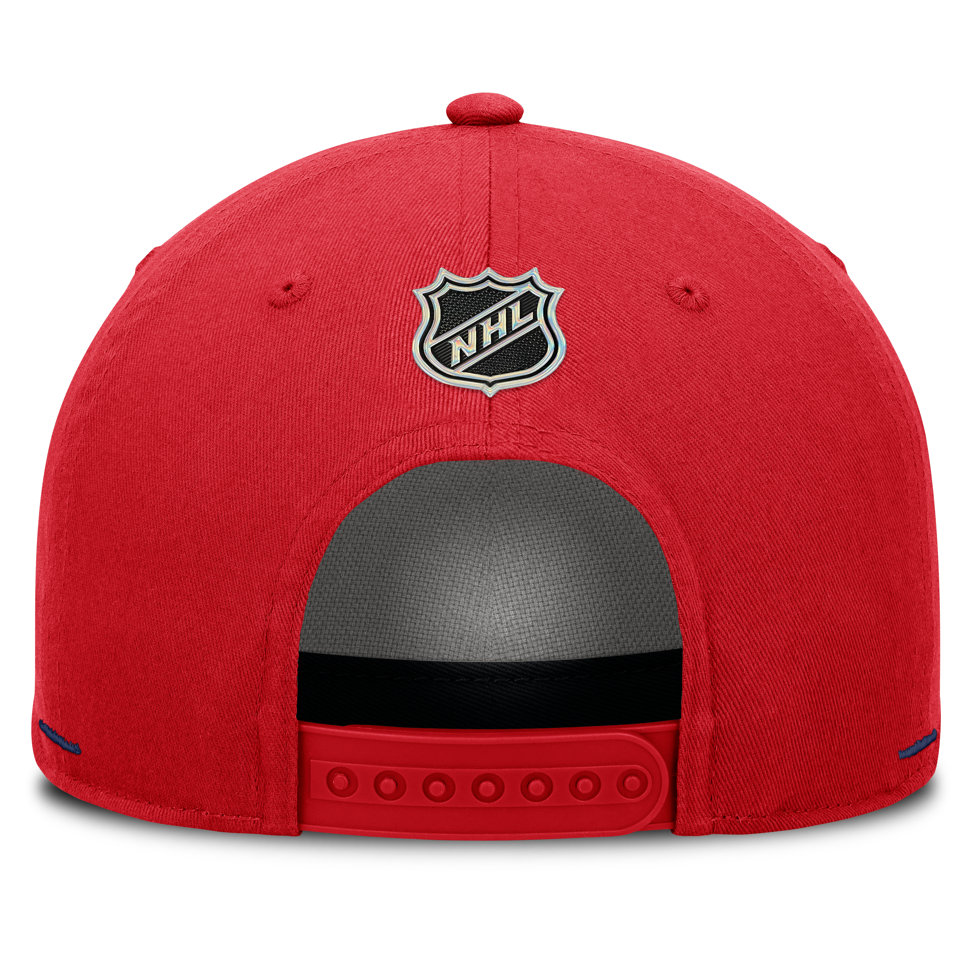 Casquette ajustable Fanatics rouge Washington Capitals Alternate Authentic Pro Rink A-Frame pour homme