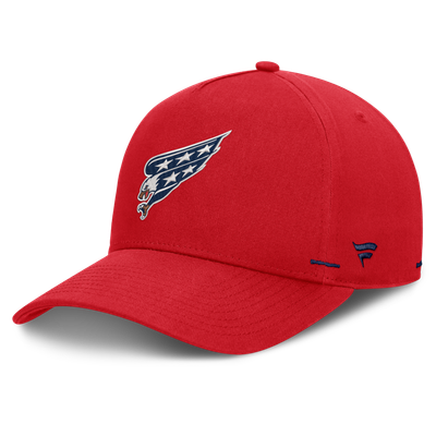 Casquette ajustable Fanatics rouge alternative authentique Pro Rink des Capitals de Washington pour homme