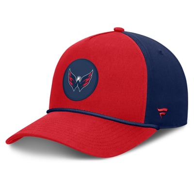 Casquette ajustable authentique Pro Rink rouge Washington Capitals Fanatics pour homme