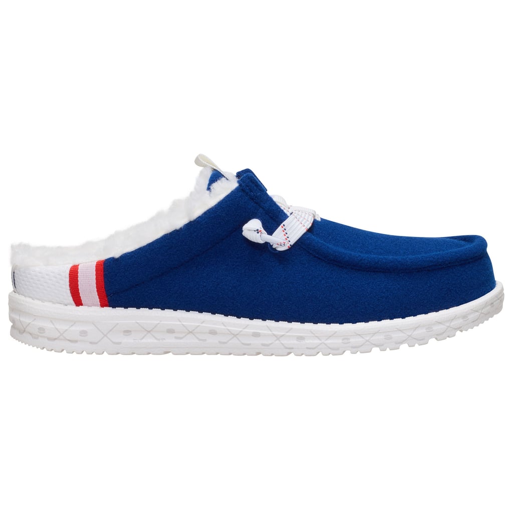 Men's Washington Capitals Hey Dude Navy Wally Casual Slip-On Shoes