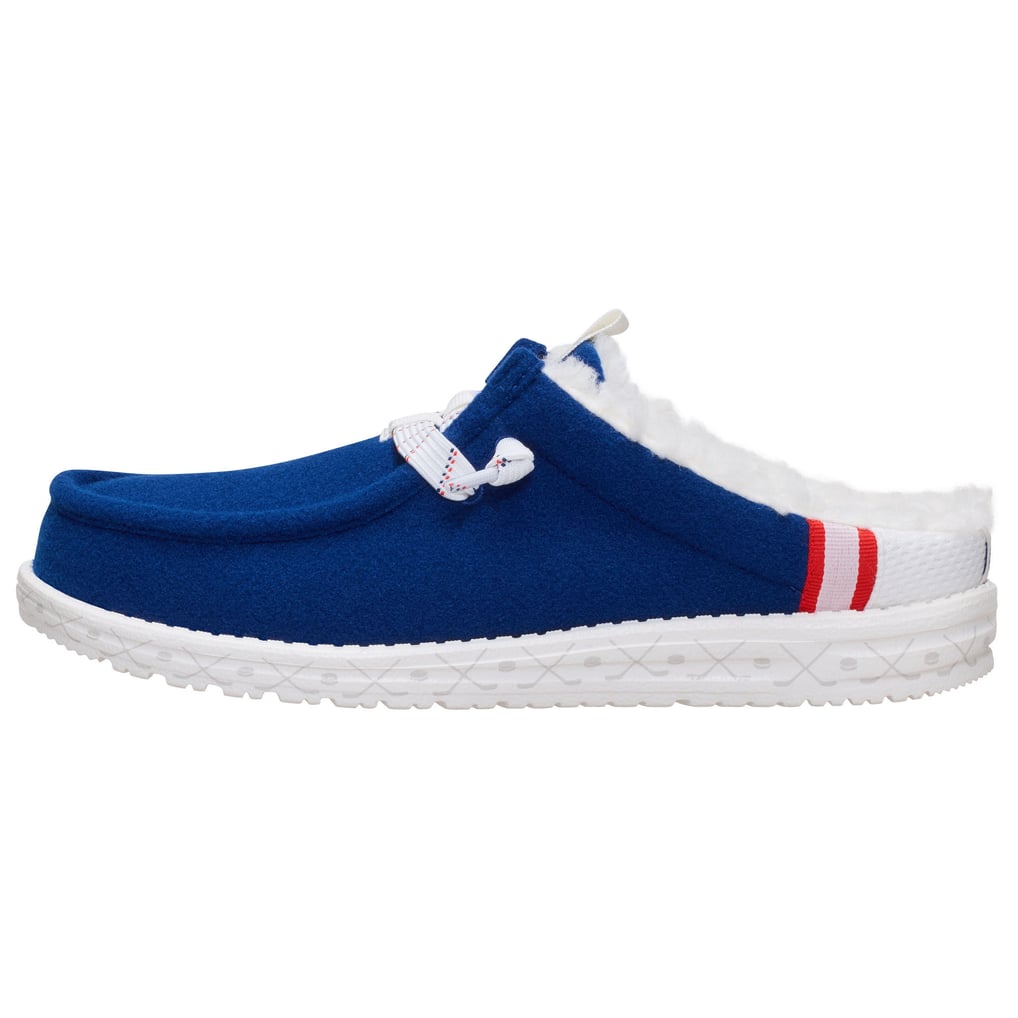 Men's Washington Capitals Hey Dude Navy Wally Casual Slip-On Shoes