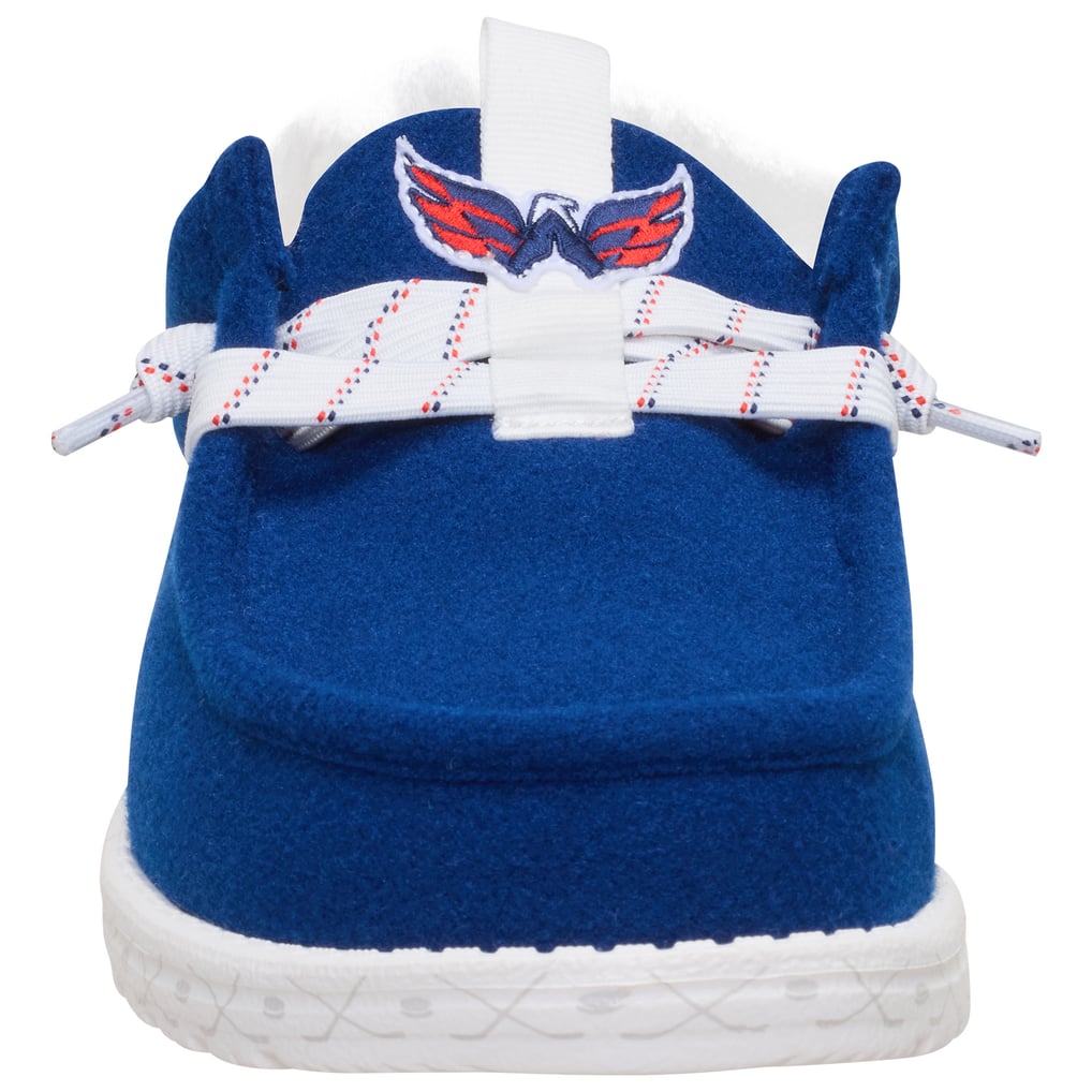 Men's Washington Capitals Hey Dude Navy Wally Casual Slip-On Shoes