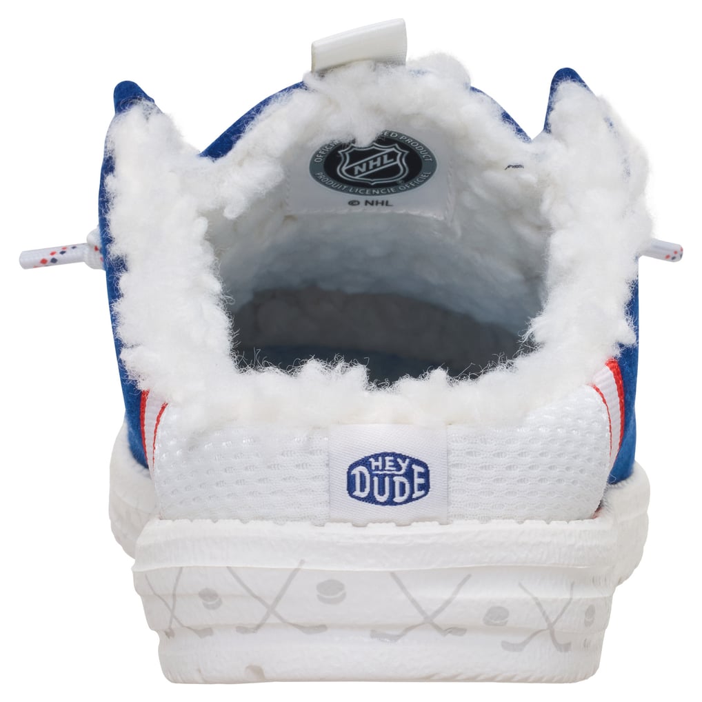 Men's Washington Capitals Hey Dude Navy Wally Casual Slip-On Shoes