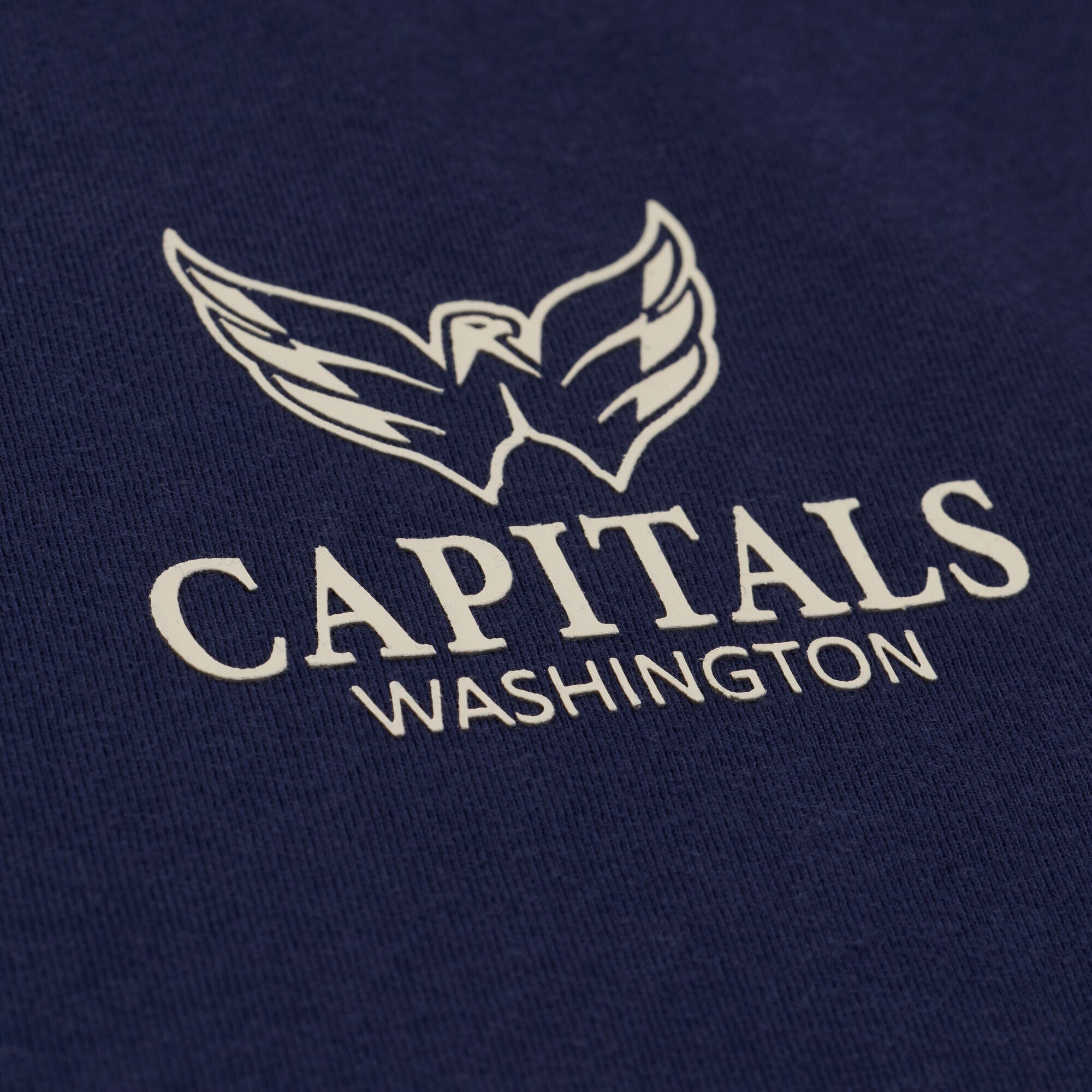 Men's Mitchell & Ness Navy Washington Capitals Core Essentials T-Shirt