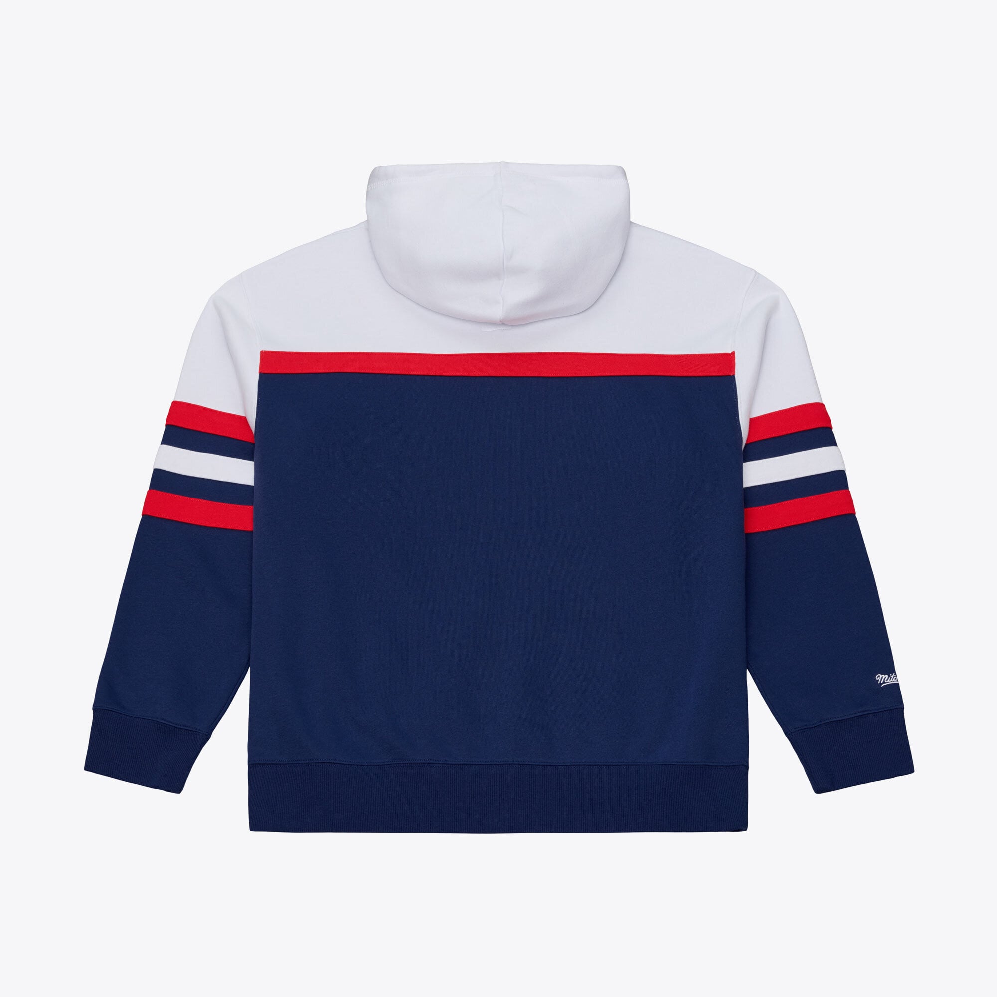 Men's Mitchell & Ness Navy Washington Capitals Head Coach Hoodie