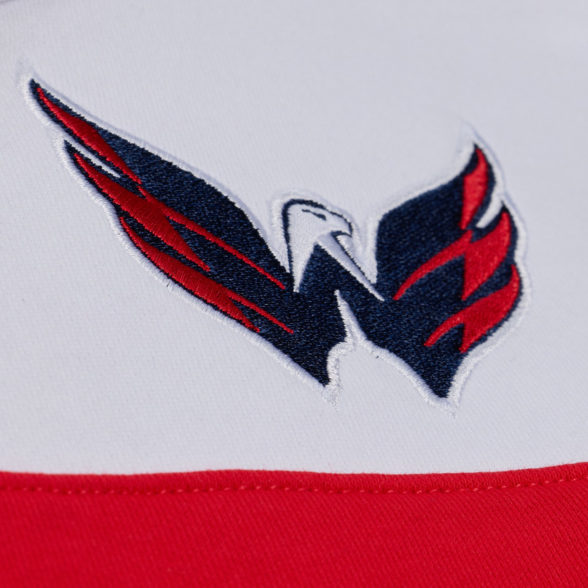 Men's Mitchell & Ness Navy Washington Capitals Head Coach Hoodie