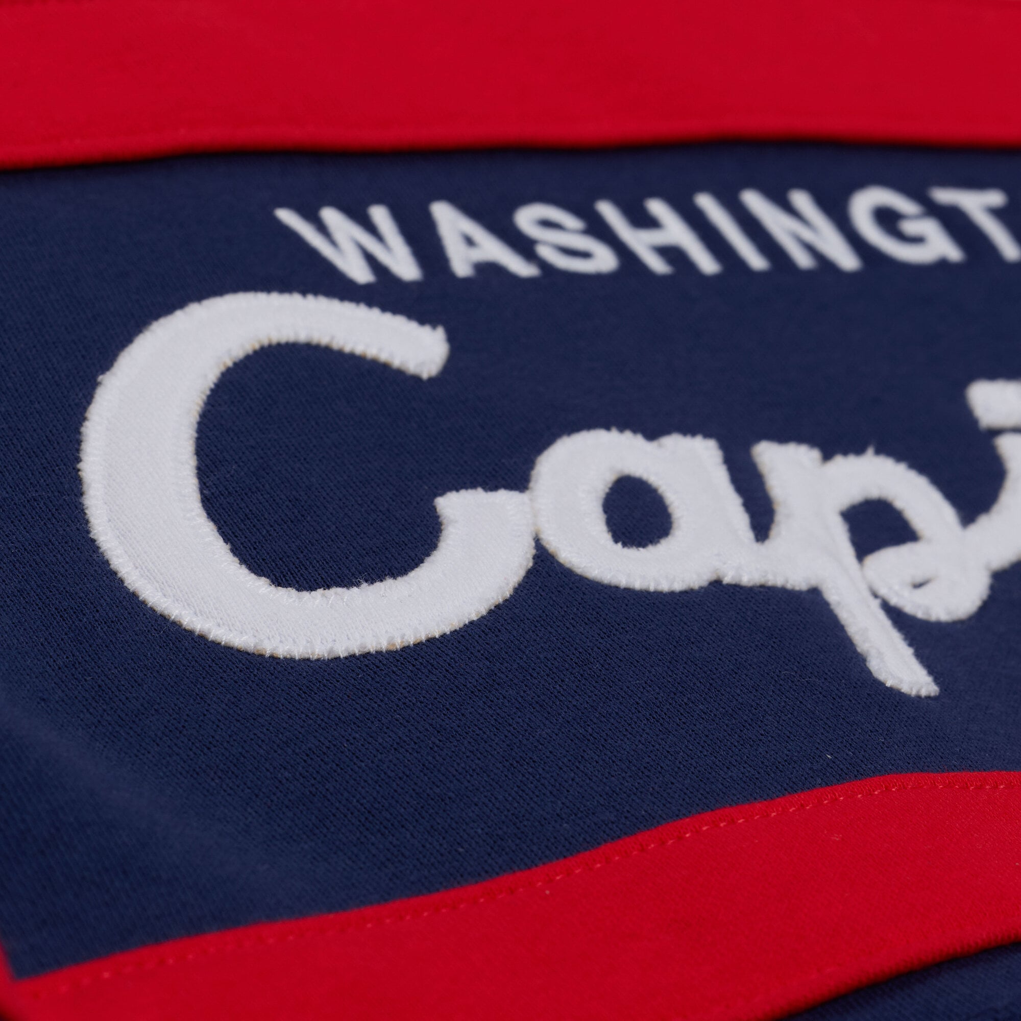 Men's Mitchell & Ness Navy Washington Capitals Head Coach Hoodie