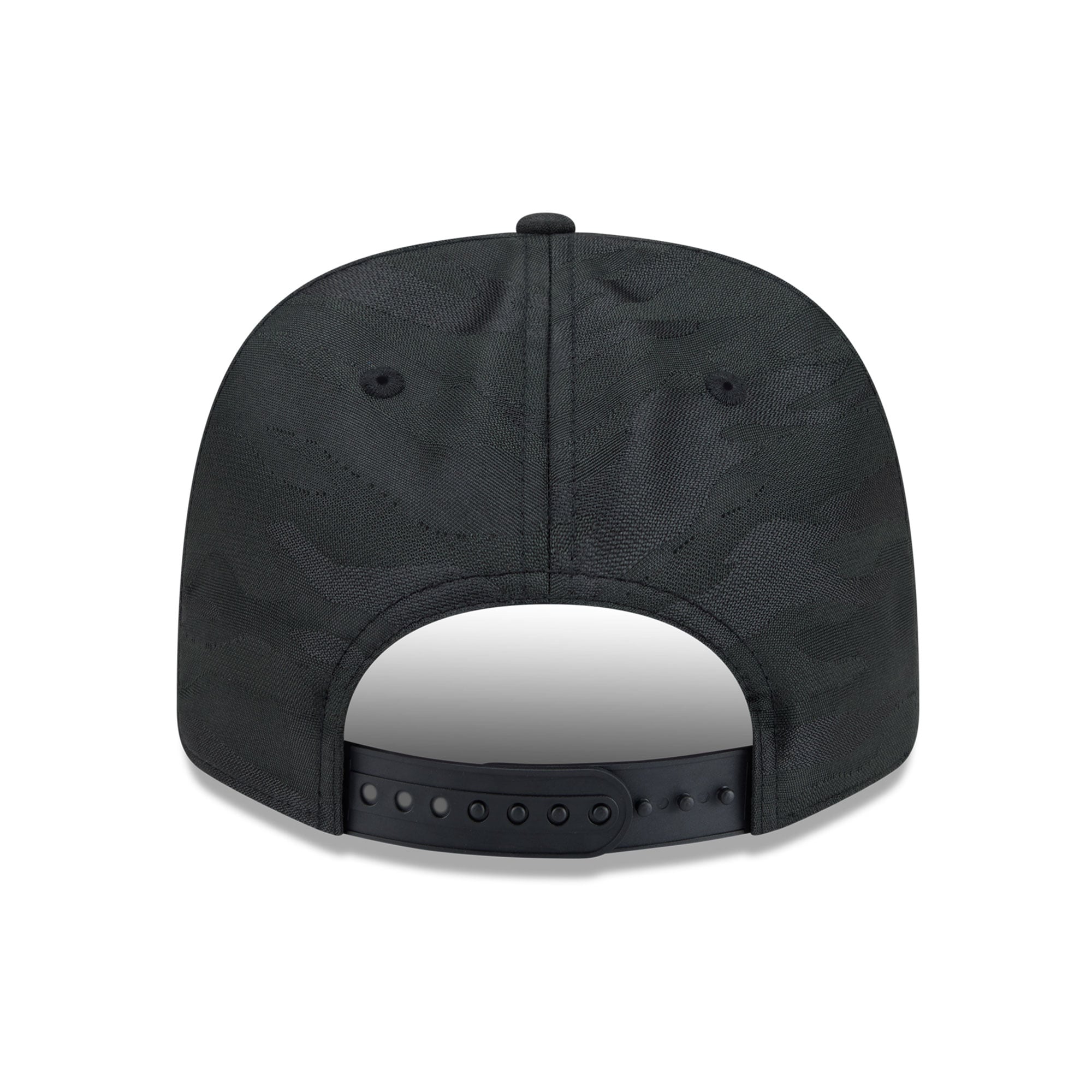 Casquette ajustable perforée New Era noire Washington Capitals Camo 9SEVENTY pour homme