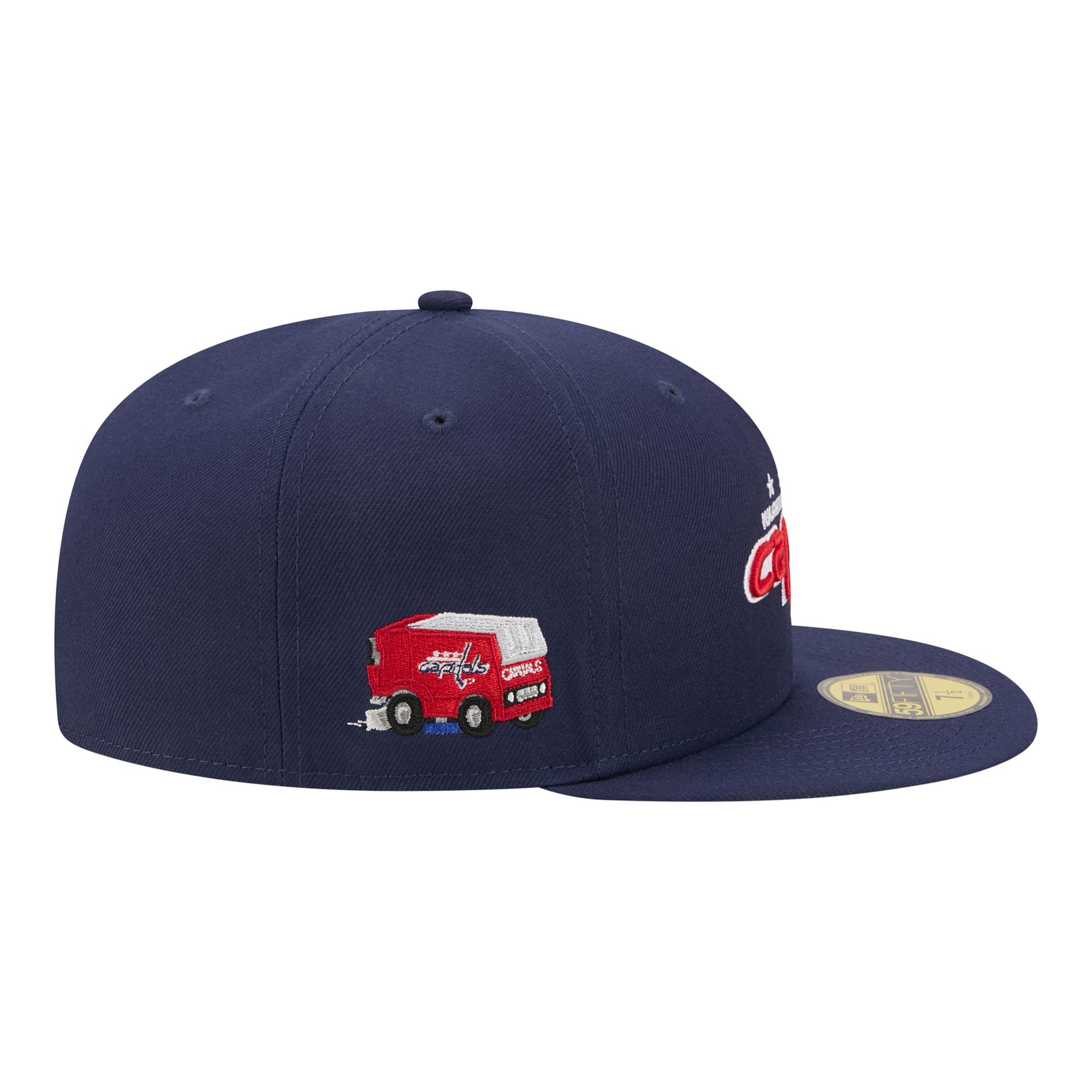 Men's New Era  Navy Washington Capitals Zamboni 59FIFTY Fitted Hat