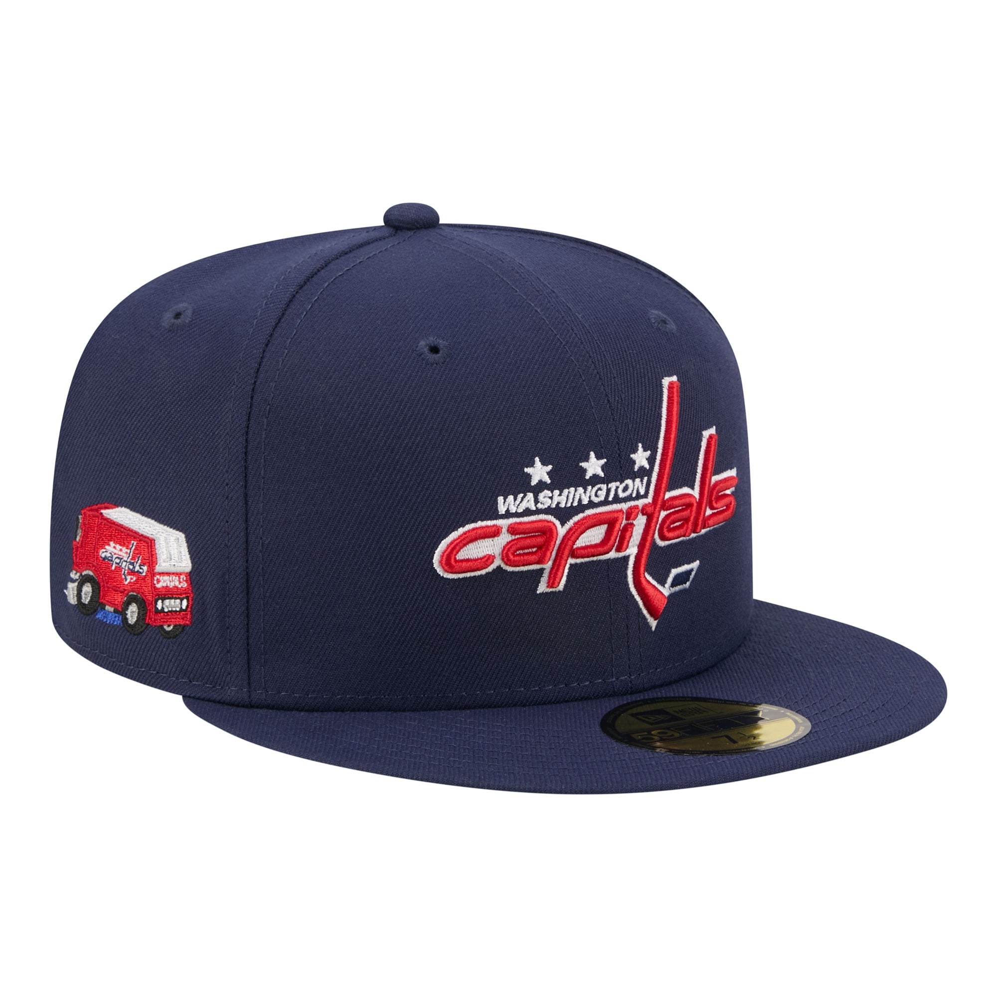 Men's New Era  Navy Washington Capitals Zamboni 59FIFTY Fitted Hat