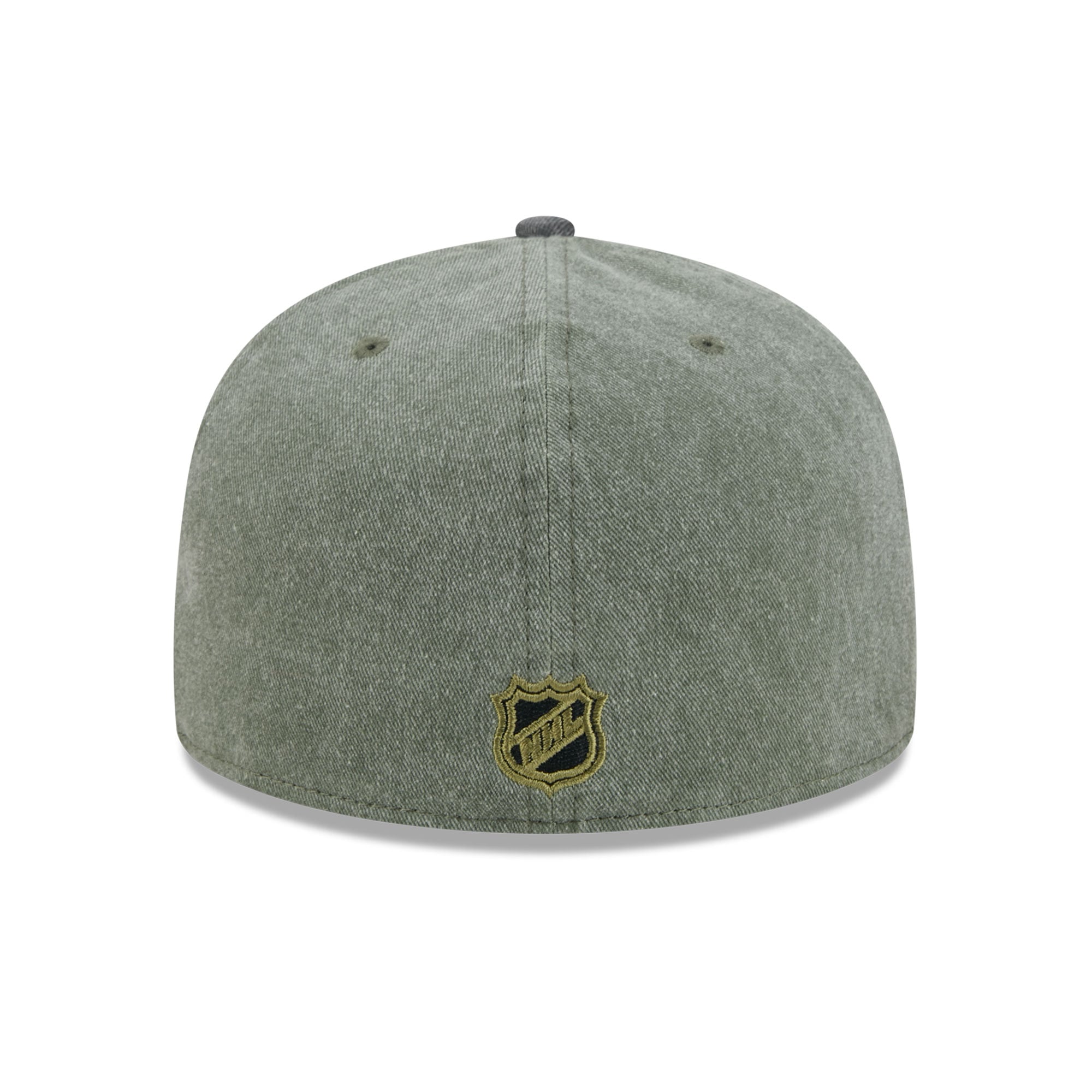 Casquette ajustée New Era 59FIFTY pour homme, coloris olive/noir