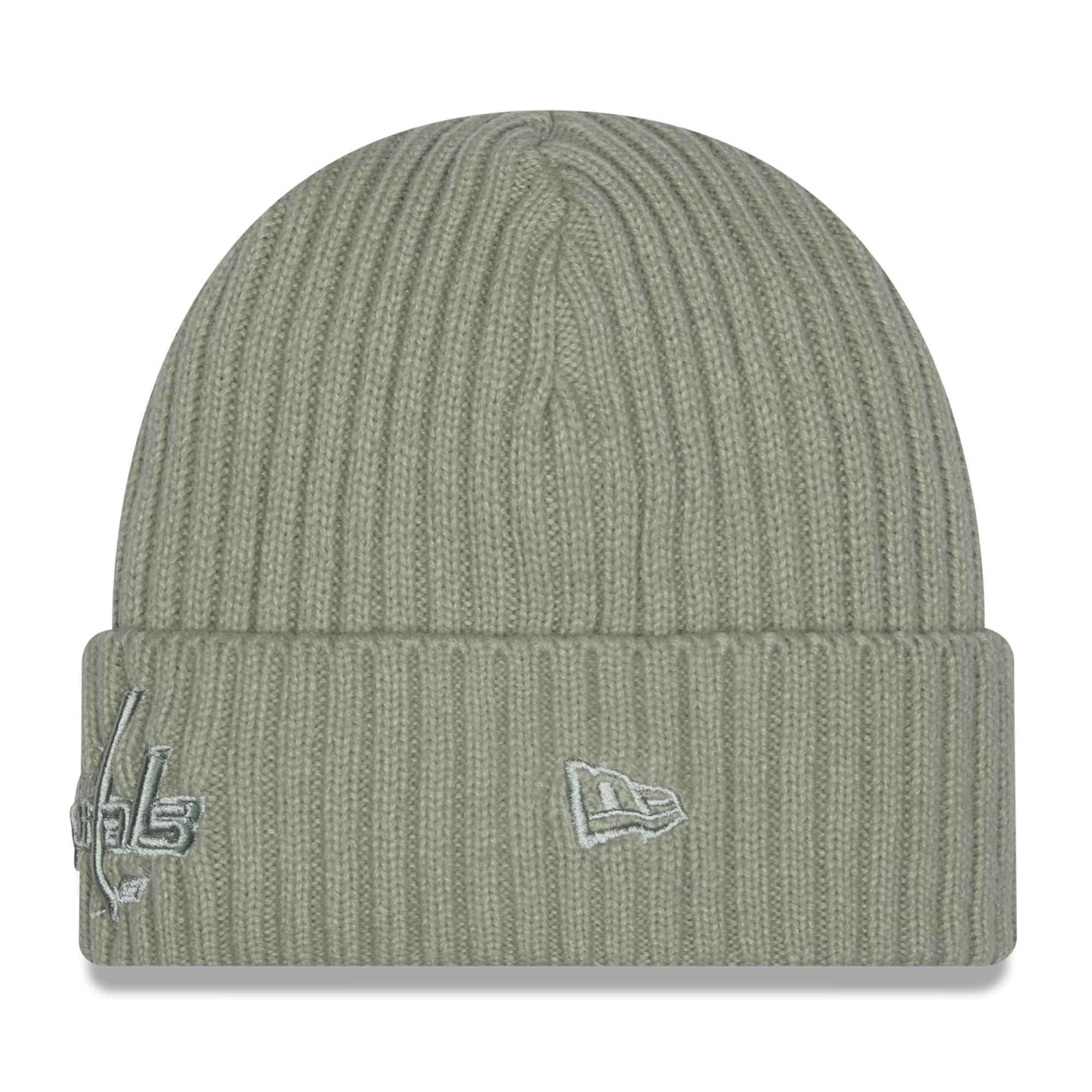 Bonnet à revers vert sauge Washington Capitals de New Era pour homme