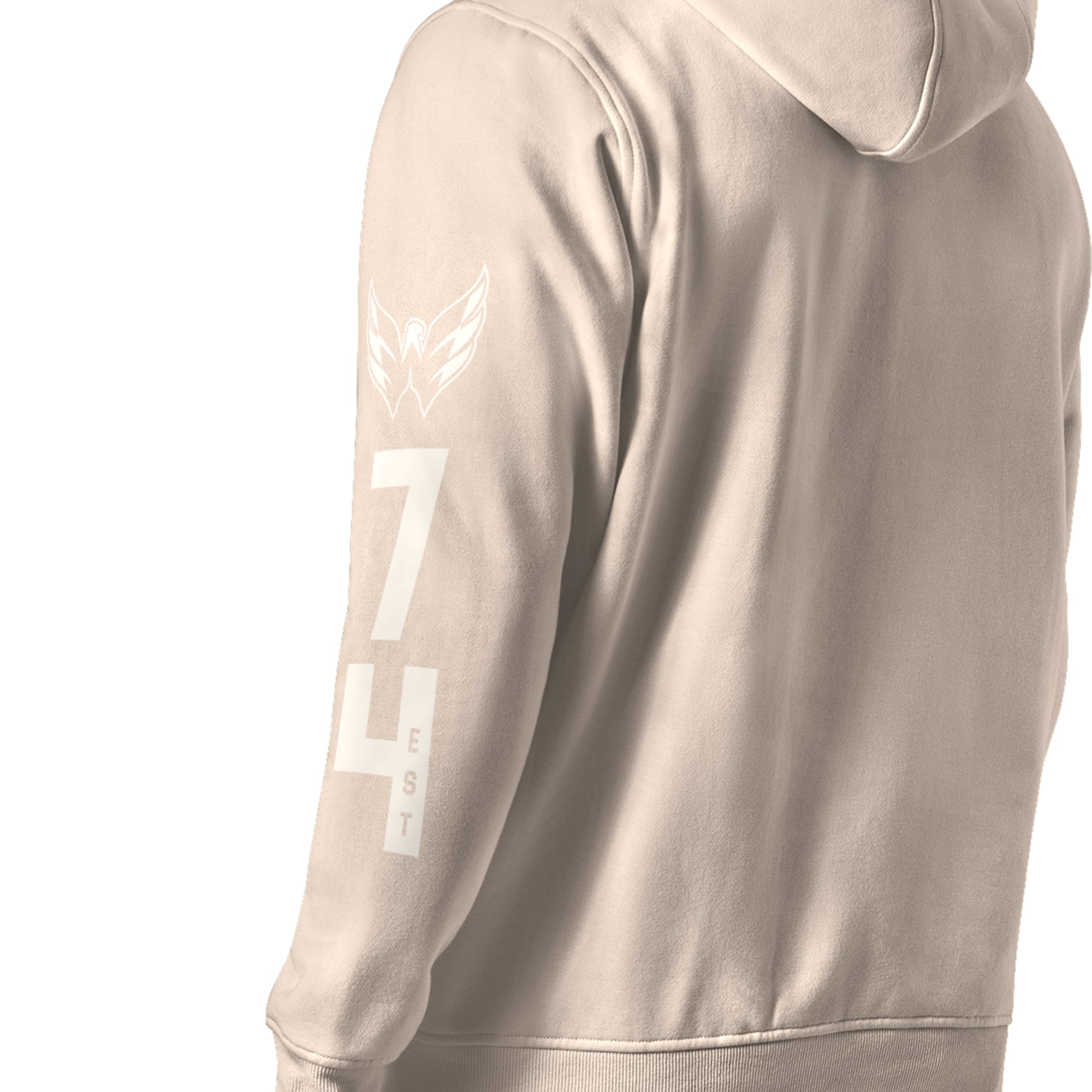 Sweat à capuche Starter beige pour homme