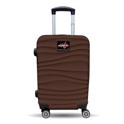 Washington Capitals MOJO Brown Color Blitz Carry-On Hardcase Spinner Luggage
