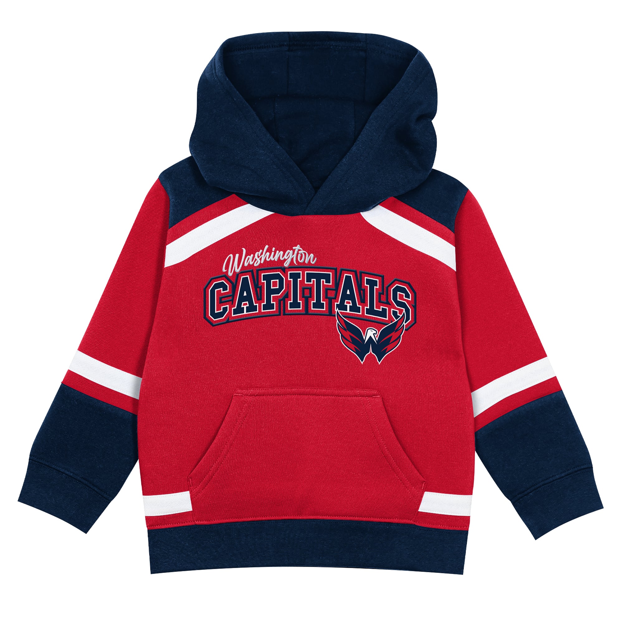 Ensemble sweat à capuche et pantalon Ice Explorer rouge/marine Washington Capitals pour tout-petits de Outerstuff