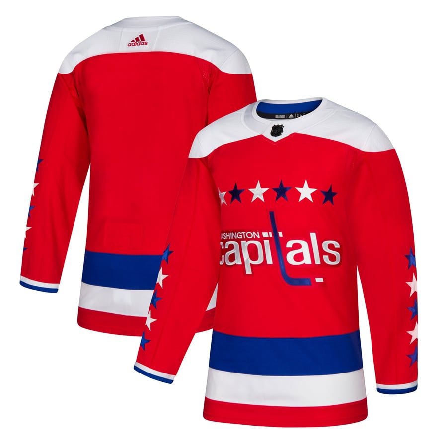 Capitals Merch Capitals Authentic Jersey Alex Ovechkin Adidas Authentic Washington