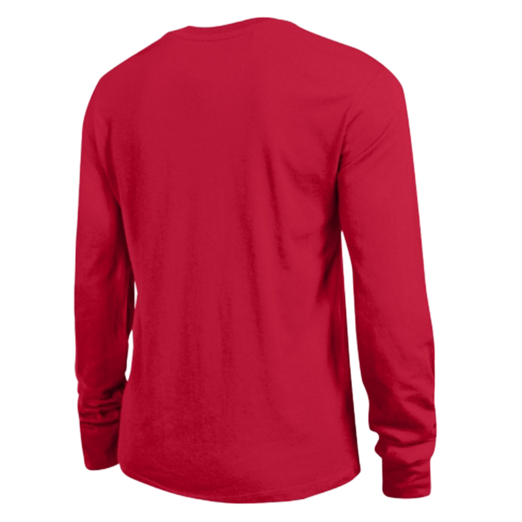 Sweat-shirt Champion rouge Washington Capitals Wordmark Lockup Powerblend pour femme