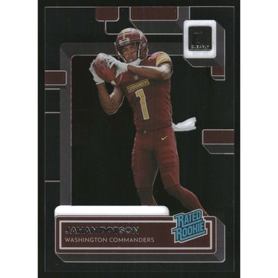 2022 Clearly Donruss #60 Jahan Dotson RR RC