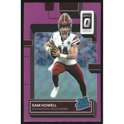 2022 Donruss Optic Pink #205 Sam Howell RR