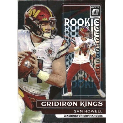 2022 Donruss Optic Rookie Gridiron Kings #19 Sam Howell