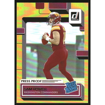2022 Donruss Press Proof Premium #305 Sam Howell RR