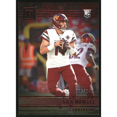 2022 Panini Chronicles Panini Red #5 Sam Howell