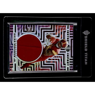 2022 Panini Illusions Instant Impact Jerseys #25 Brian Robinson Jr.