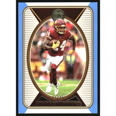 2022 Panini Legacy Indigo #99 Antonio Gibson