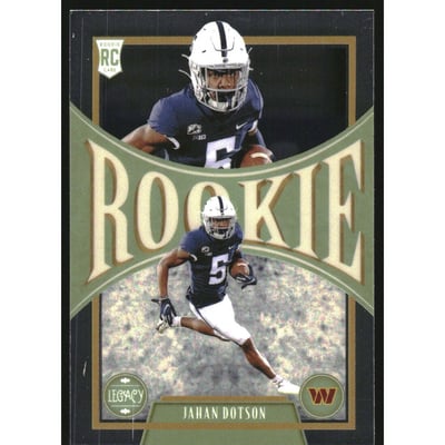 2022 Panini Legacy Premium Edition #153 Jahan Dotson