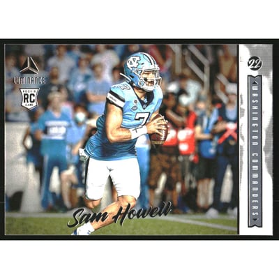 2022 Panini Luminance #177 Sam Howell RC