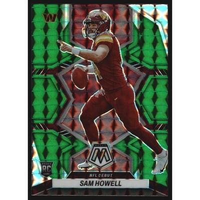 2022 Panini Mosaic Mosaic Green #274 Sam Howell DEB