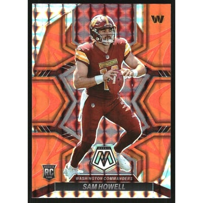 2022 Panini Mosaic Mosaic Reactive Orange #305 Sam Howell