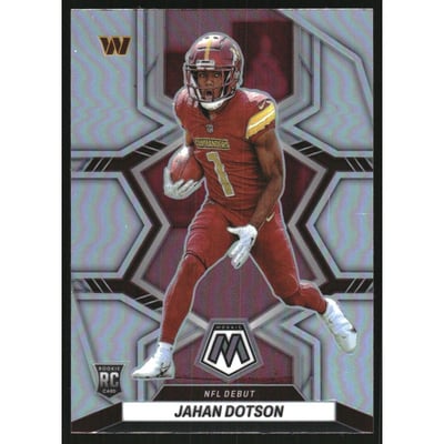 2022 Panini Mosaic Silver #280 Jahan Dotson DEB