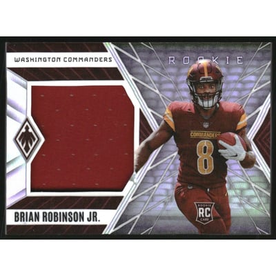 2022 Panini Phoenix Rookie Jumbo Memorabilia #26 Brian Robinson Jr.