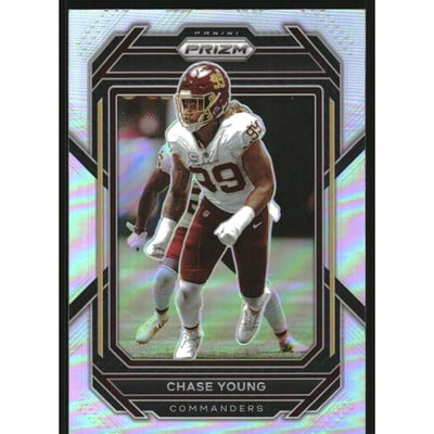 2022 Panini Prizm Prizms Silver #298 Chase Young