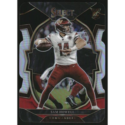 2022 Select Prizm Black and Red Die Cut #76 Sam Howell