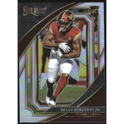 2022 Select Prizm Silver #310 Brian Robinson Jr.