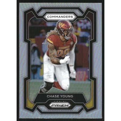 2023 Panini Prizm Prizms Silver #293 Chase Young