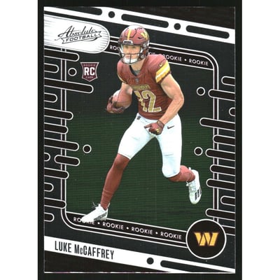 2024 Absolute #176 Luke McCaffrey RC