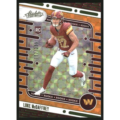 2024 Absolute Orange Mosaic #176 Luke McCaffrey