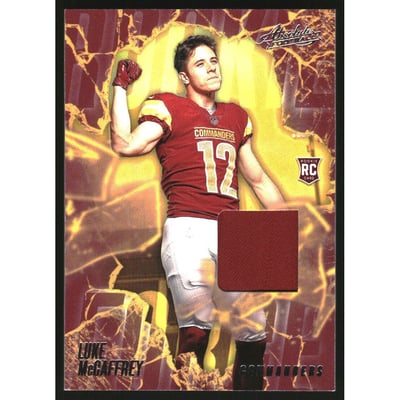 2024 Absolute Rookie Force Jerseys #6 Luke McCaffrey