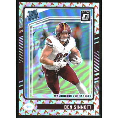 2024 Donruss Optic Fire #207 Ben Sinnott RR