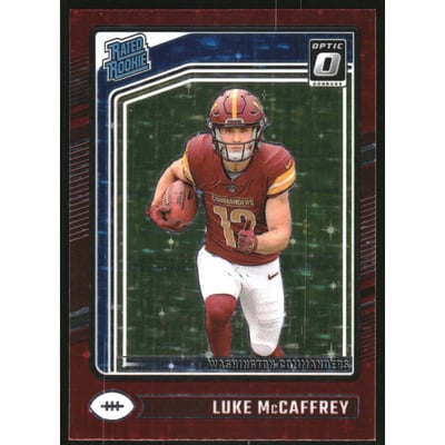 2024 Donruss Optic Red Stars #268 Luke McCaffrey RR