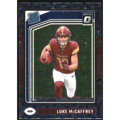 2024 Donruss Optic Stars #268 Luke McCaffrey RR