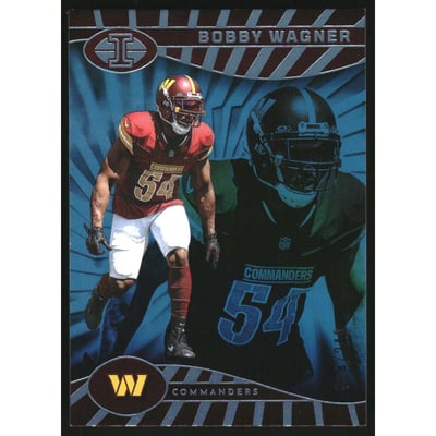 2024 Panini Illusions Trophy Collection Light Blue #95 Bobby Wagner