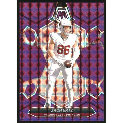 2024 Panini Mosaic Mosaic Purple #222 Zach Ertz