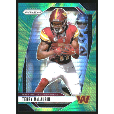 2024 Panini Prizm Prizms Hyper #289 Terry McLaurin