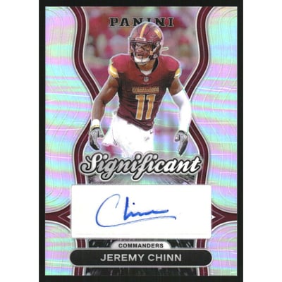 2024 Panini Prizm Significant Signatures #63 Jeremy Chinn