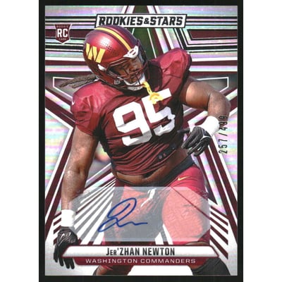 2024 Rookies and Stars Signatures #152 Jer'Zhan Newton/499